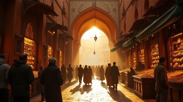 Découvrez le souk de l'or à dubaï : trésors à portée de main