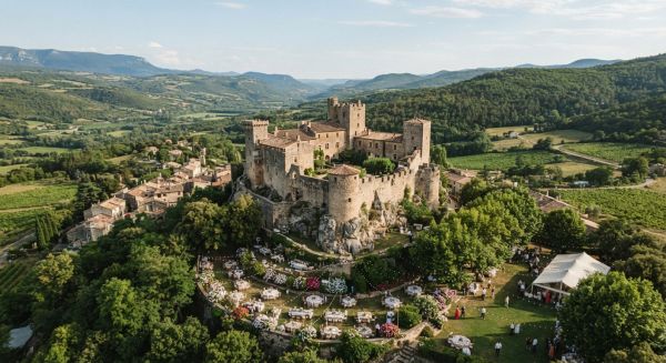 Top lieux de mariage et séminaire : le château du poët-célard